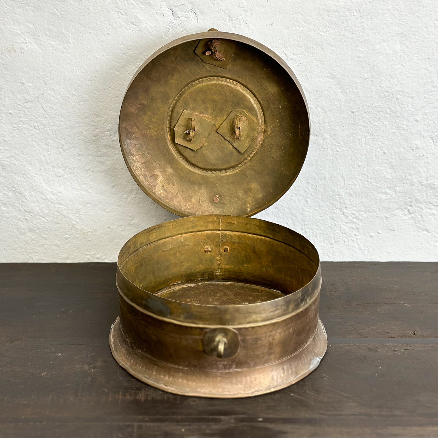 Large Brass Chapati Box III