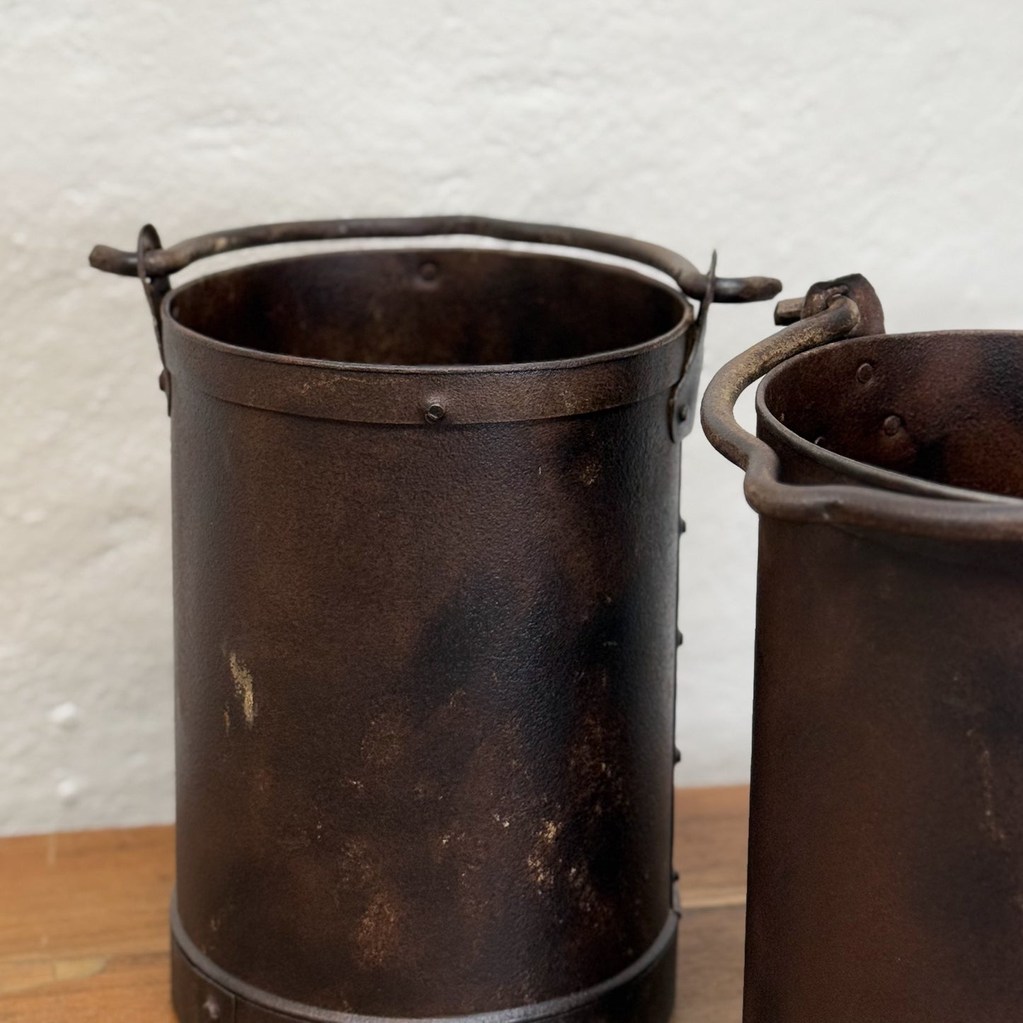 Small Vintage Iron Bucket