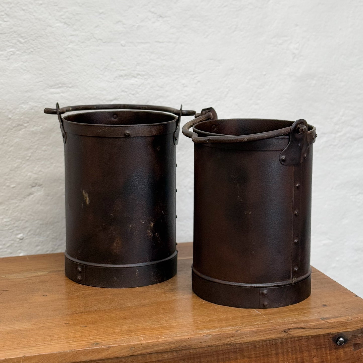 Small Vintage Iron Bucket