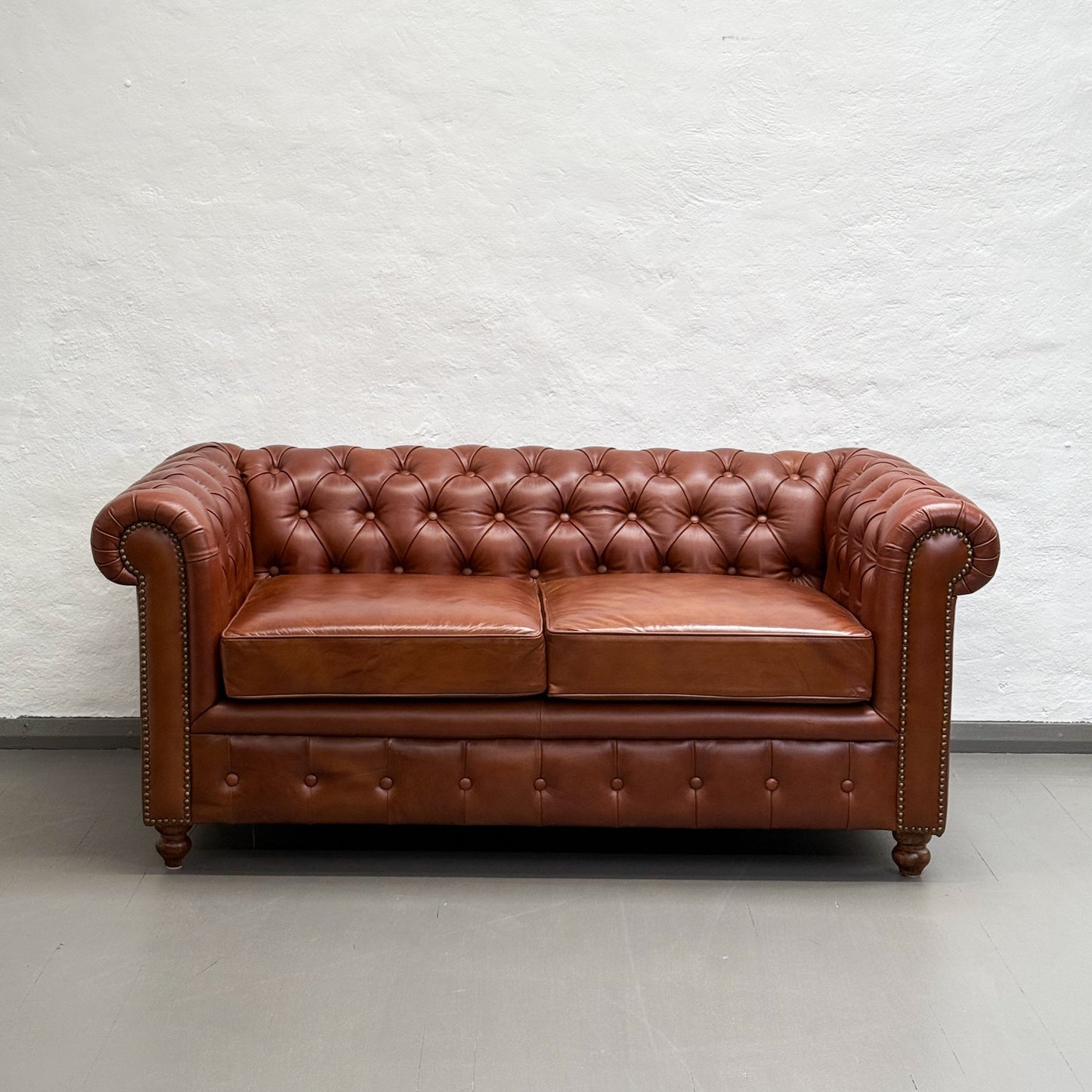 Leather Chesterfield Sofa