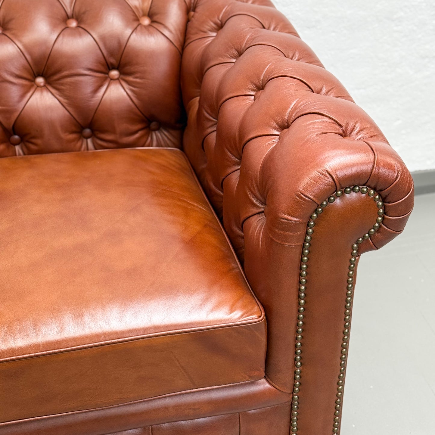 Leather Chesterfield Sofa