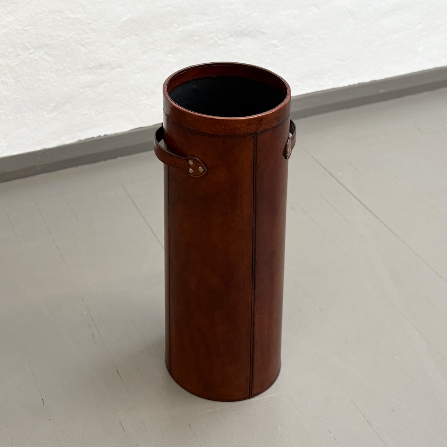 Large Leather Umbrella Stand