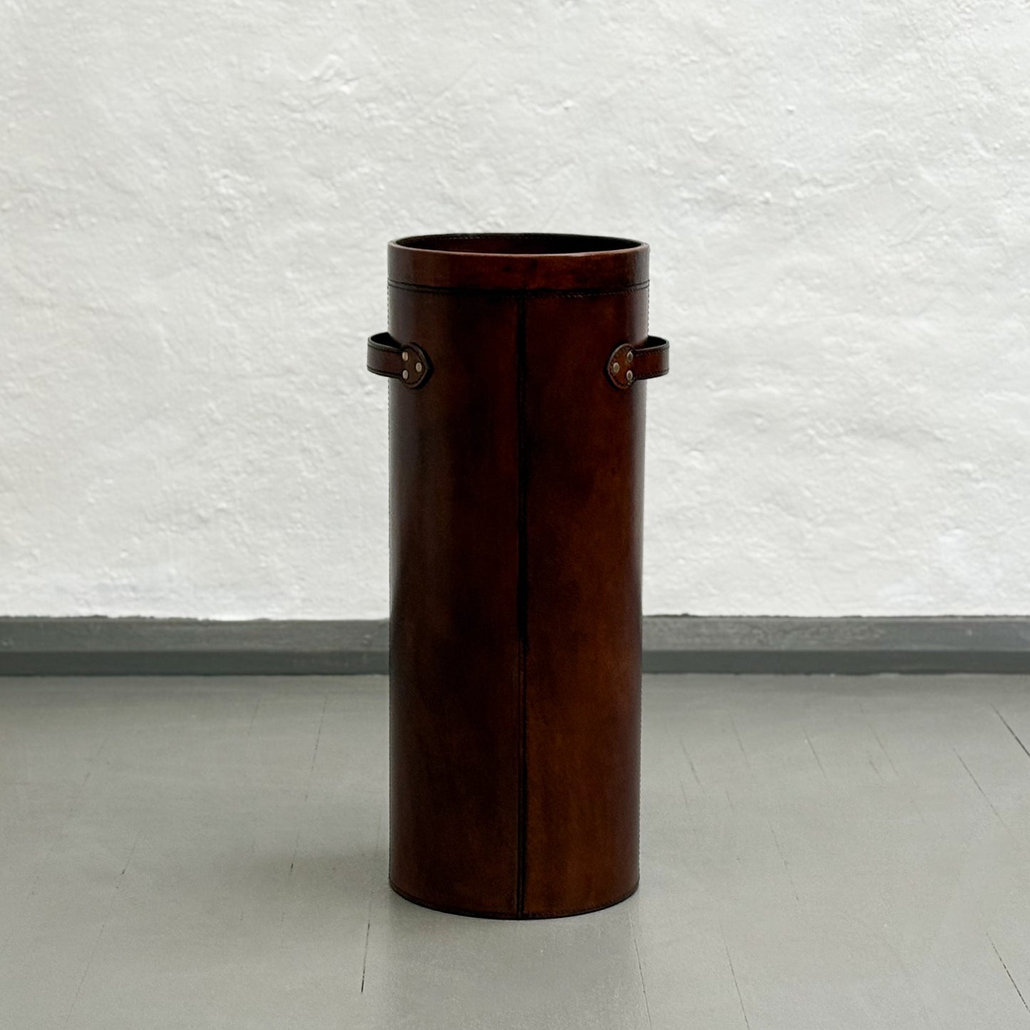 Large Leather Umbrella Stand