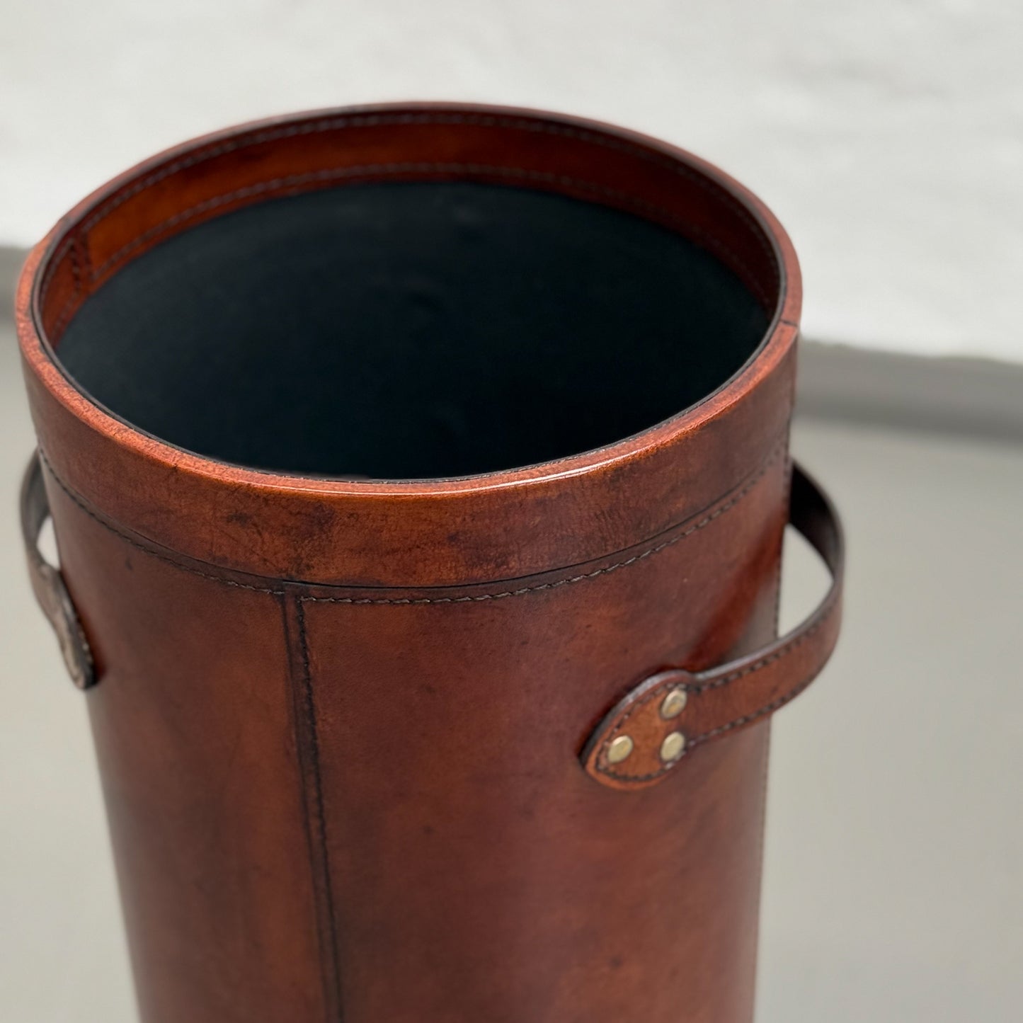 Large Leather Umbrella Stand