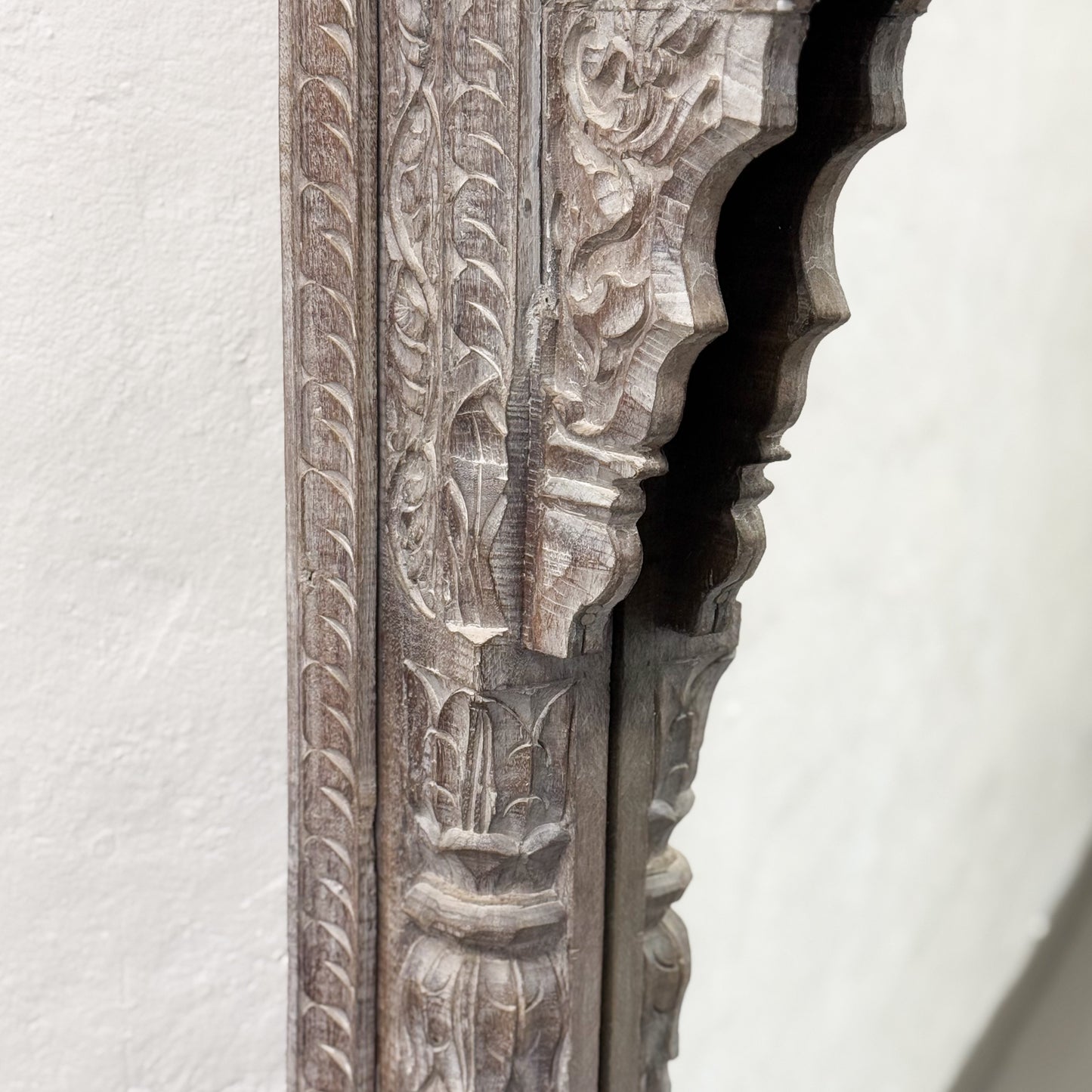 Carved Rajasthan Arch Mirror