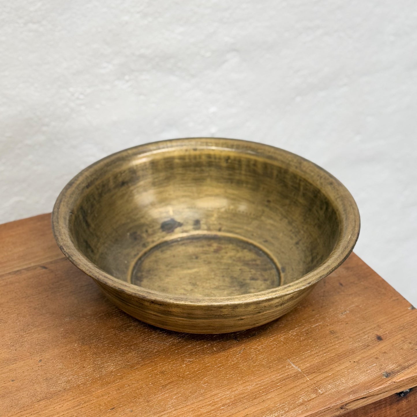 Large Brass Bowl I