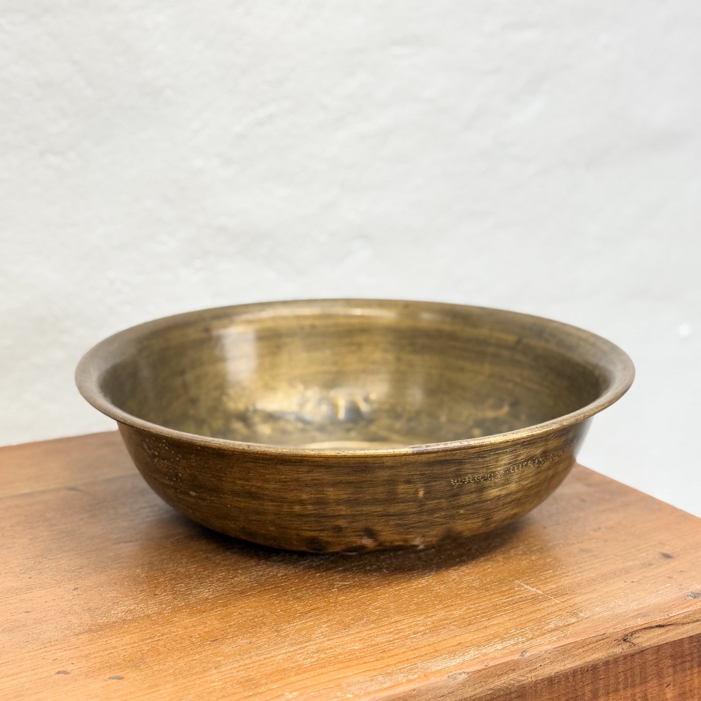 Large Brass Bowl II