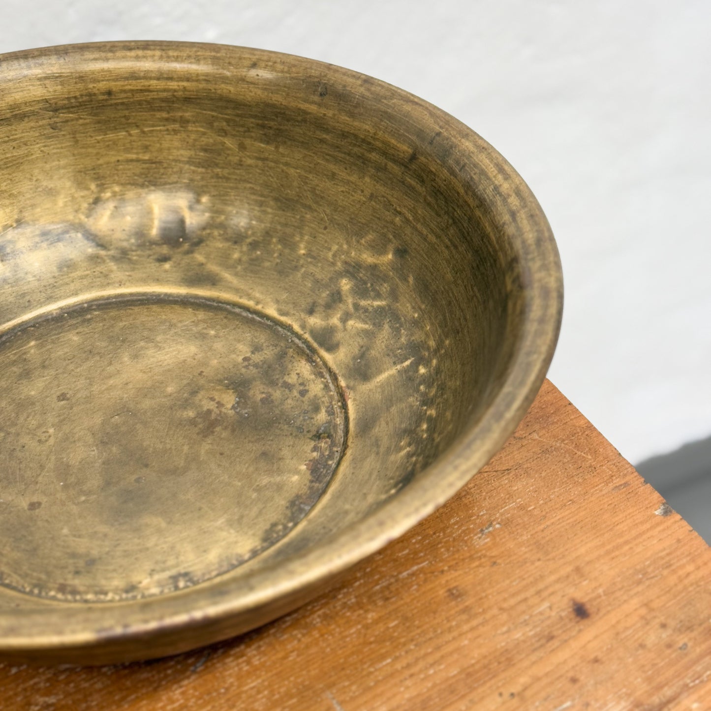 Large Brass Bowl II