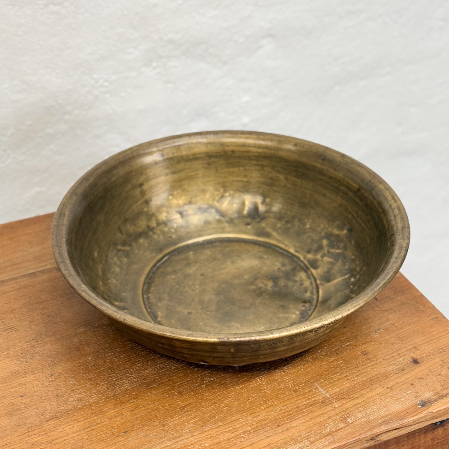 Large Brass Bowl II