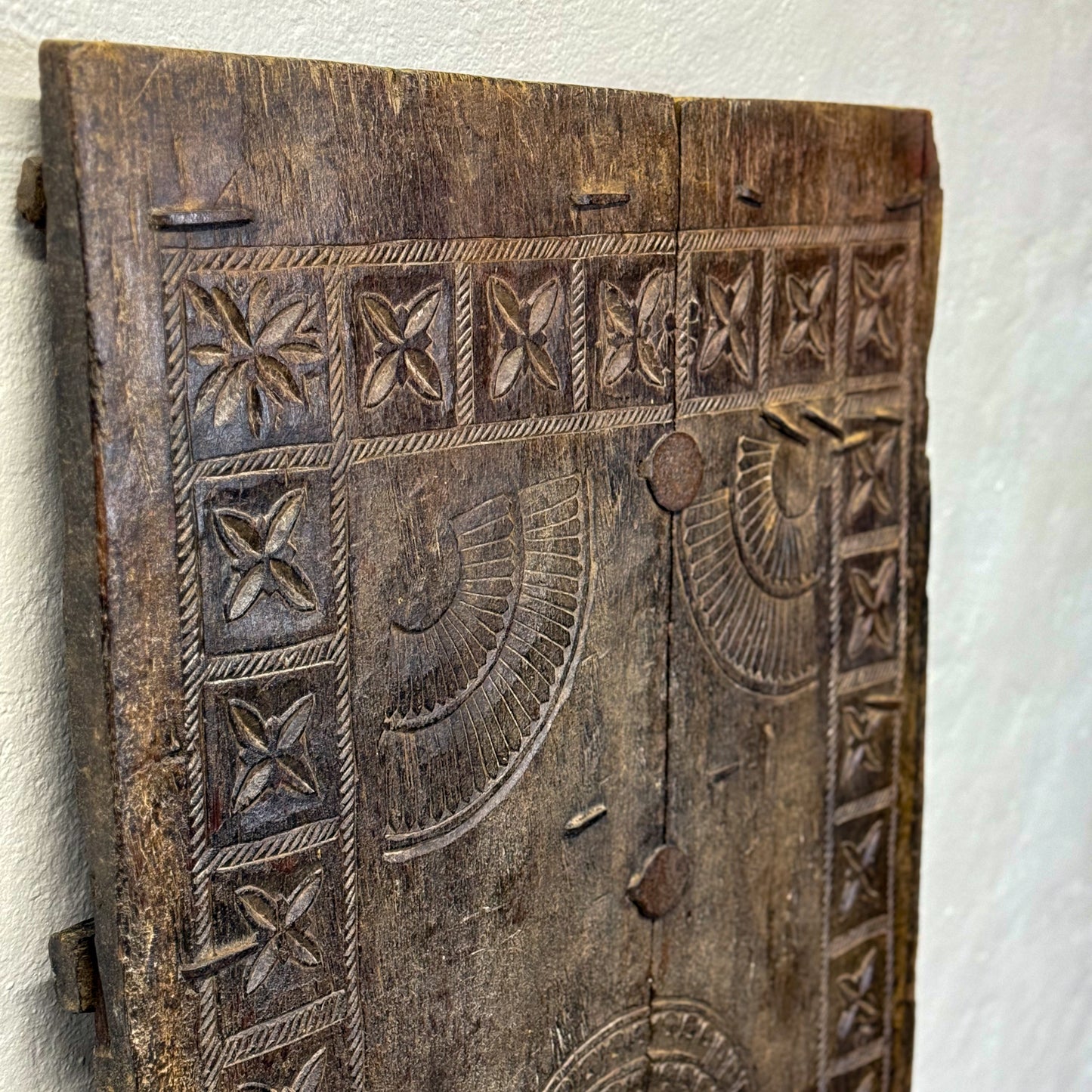 Carved Naga Door Panel