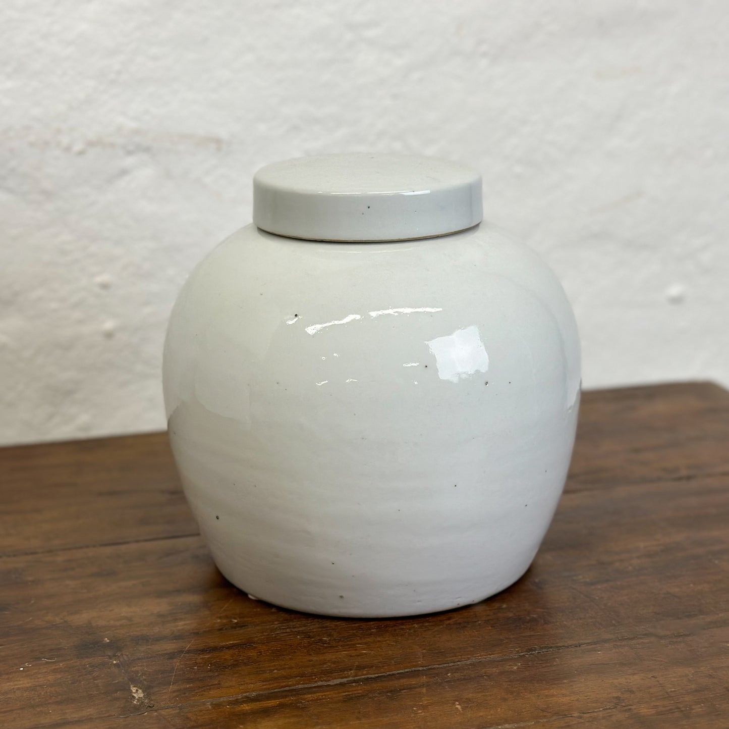 Moon Porcelain Ginger Jar