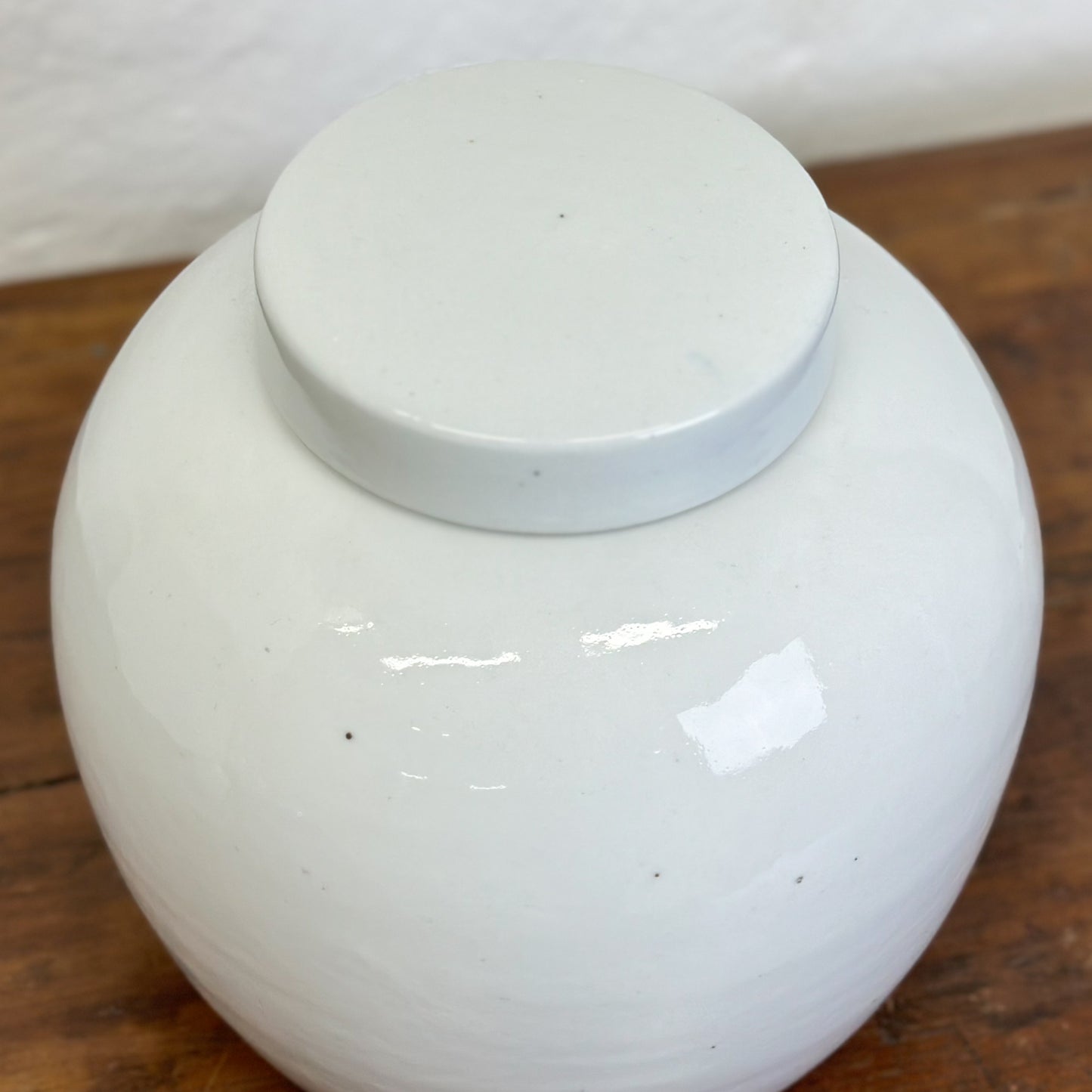 Moon Porcelain Ginger Jar