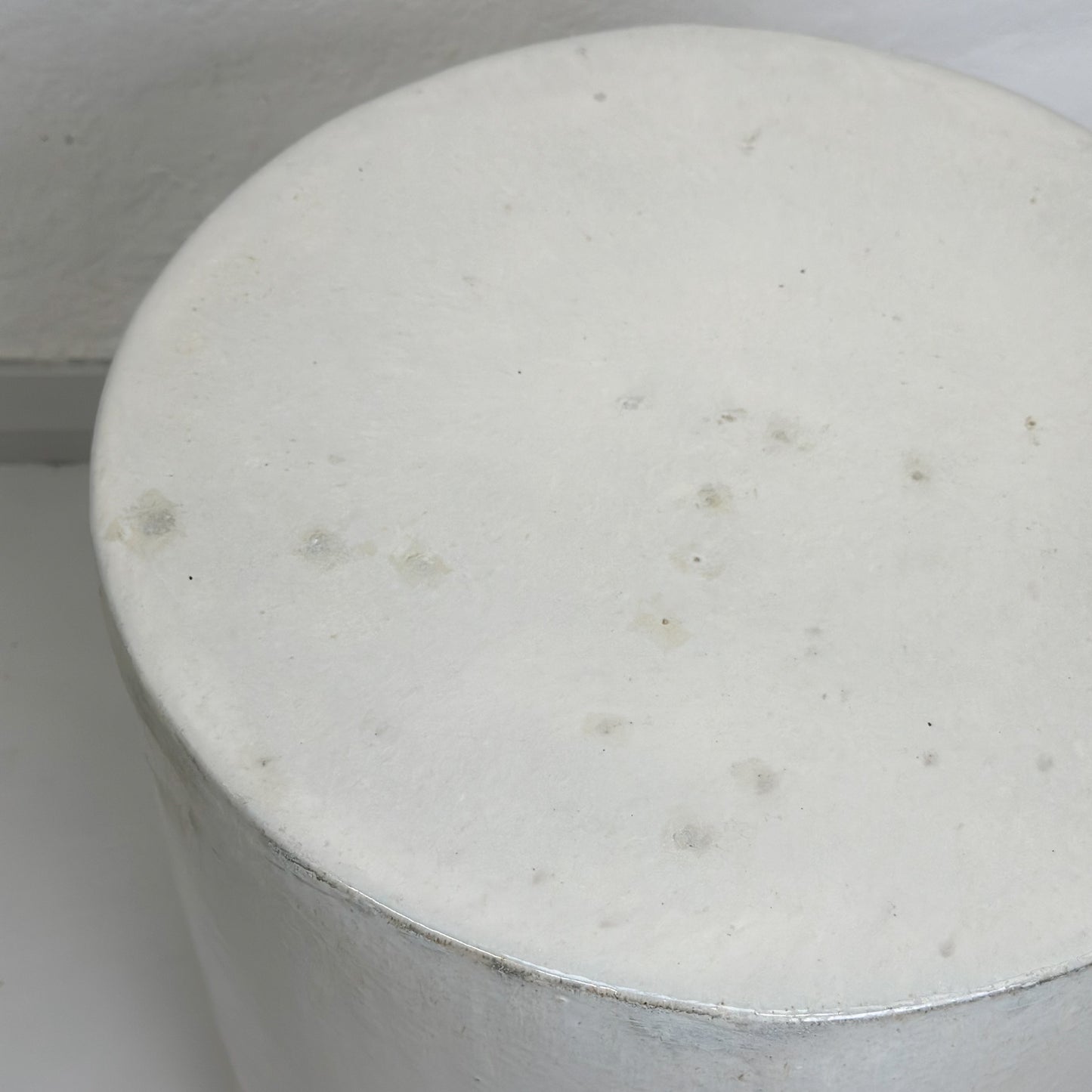 Simple Round Porcelain Stool