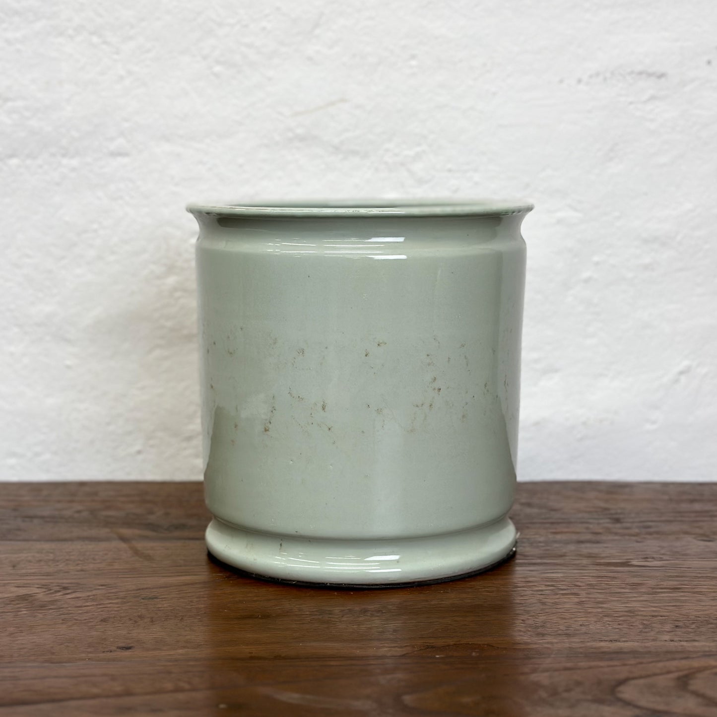 Lipped Celadon Porcelain Planter