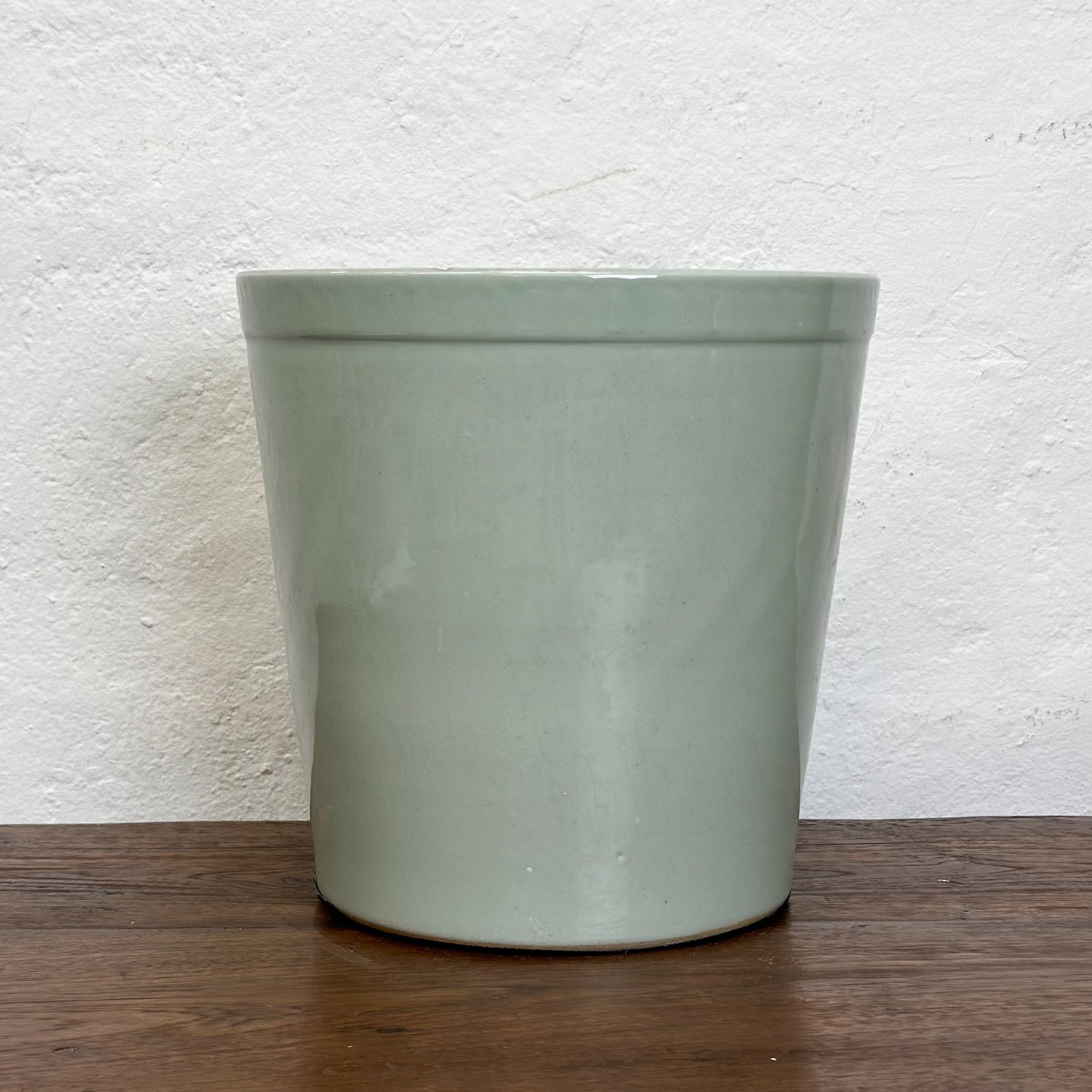 Tapered Celadon Porcelain Planter