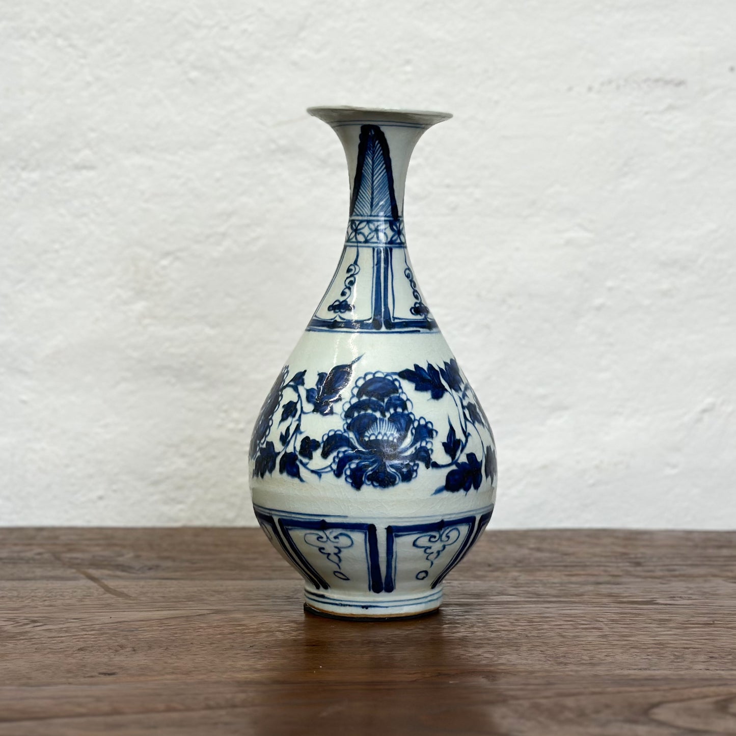 Phoenix Flared Porcelain Vase