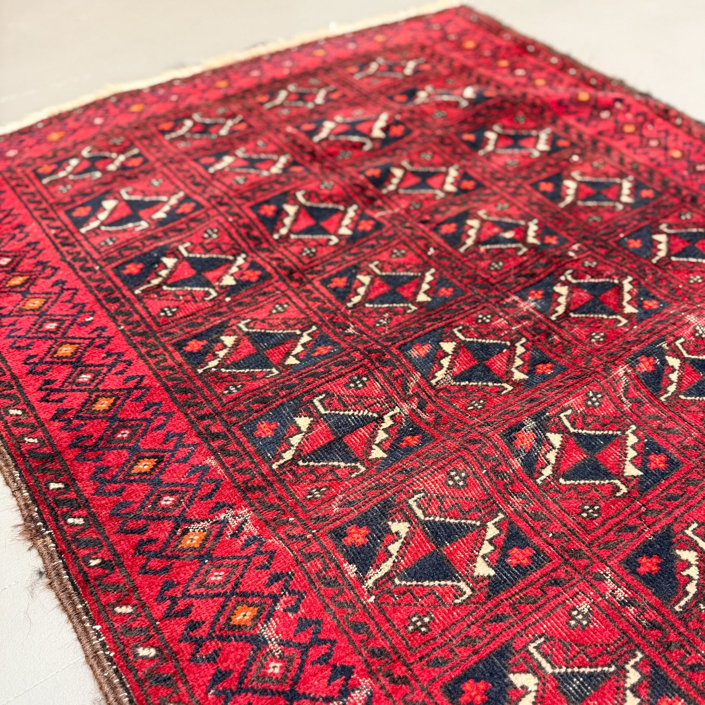 Vintage Baluchi Handwoven Rug III