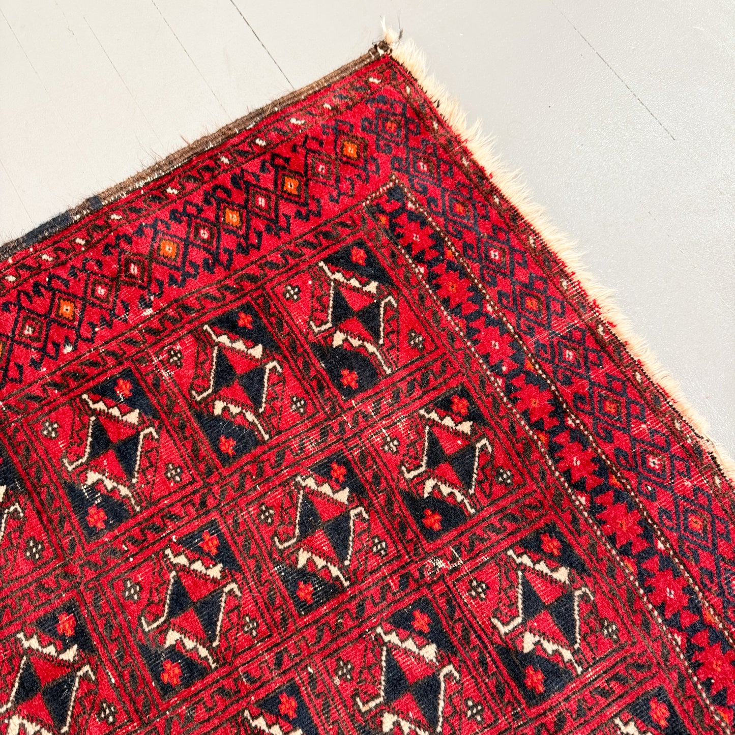 Vintage Baluchi Handwoven Rug III