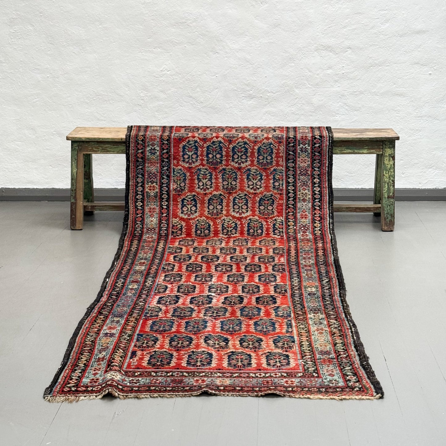 Large Vintage Persian Handwoven Runner